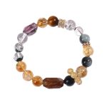 Multi-Stone Crystal Beaded Bracelet - Healing Gemstone Bracelet for Women